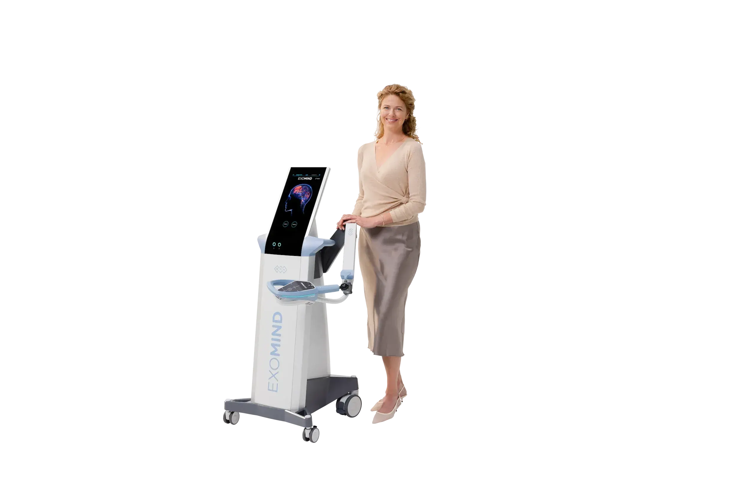 Confident patient portrait representing ideal candidate for Exomind TMS therapy in Jacksonville area